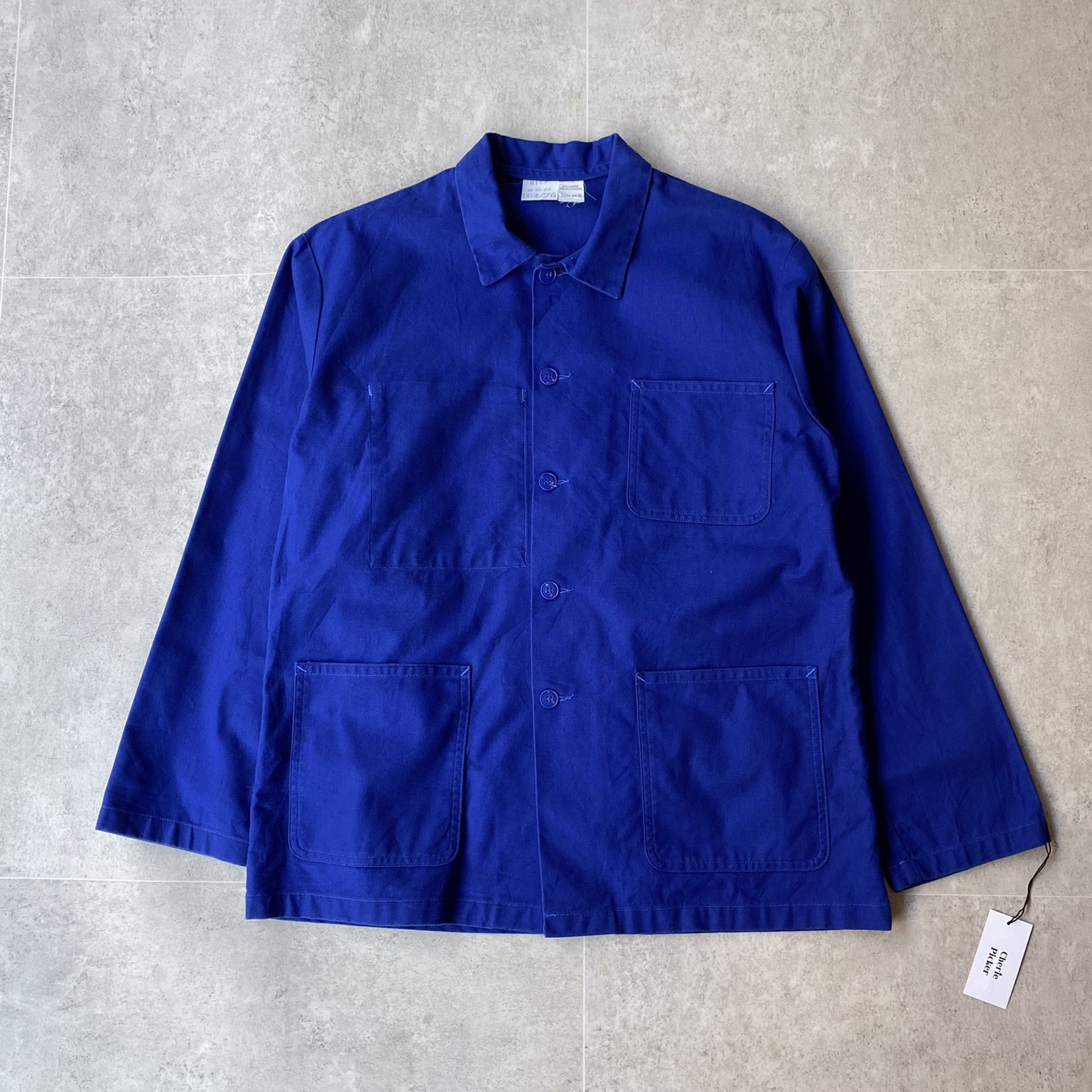 70&#039;s French Work Jacket 100~105 Size #2-12 - 체리피커