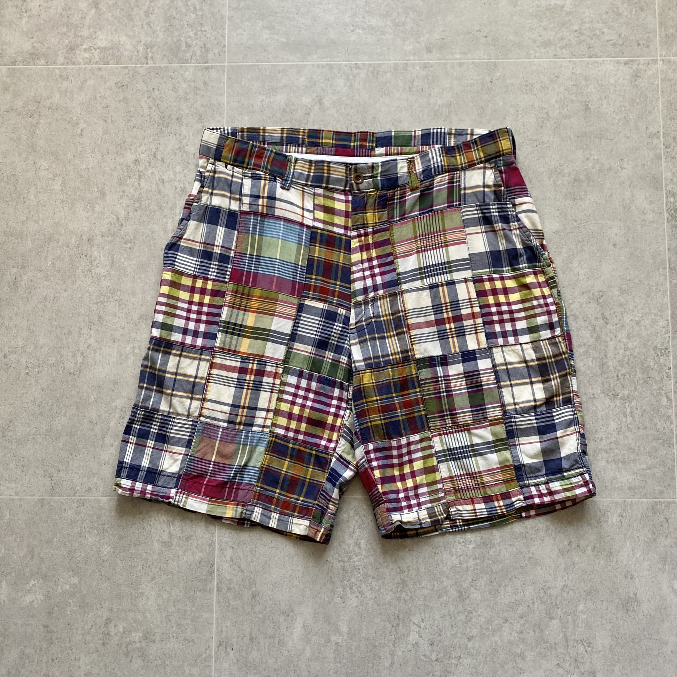Polo Ralph Lauren Patchwork 1/2 Pants 32 Size - 체리피커