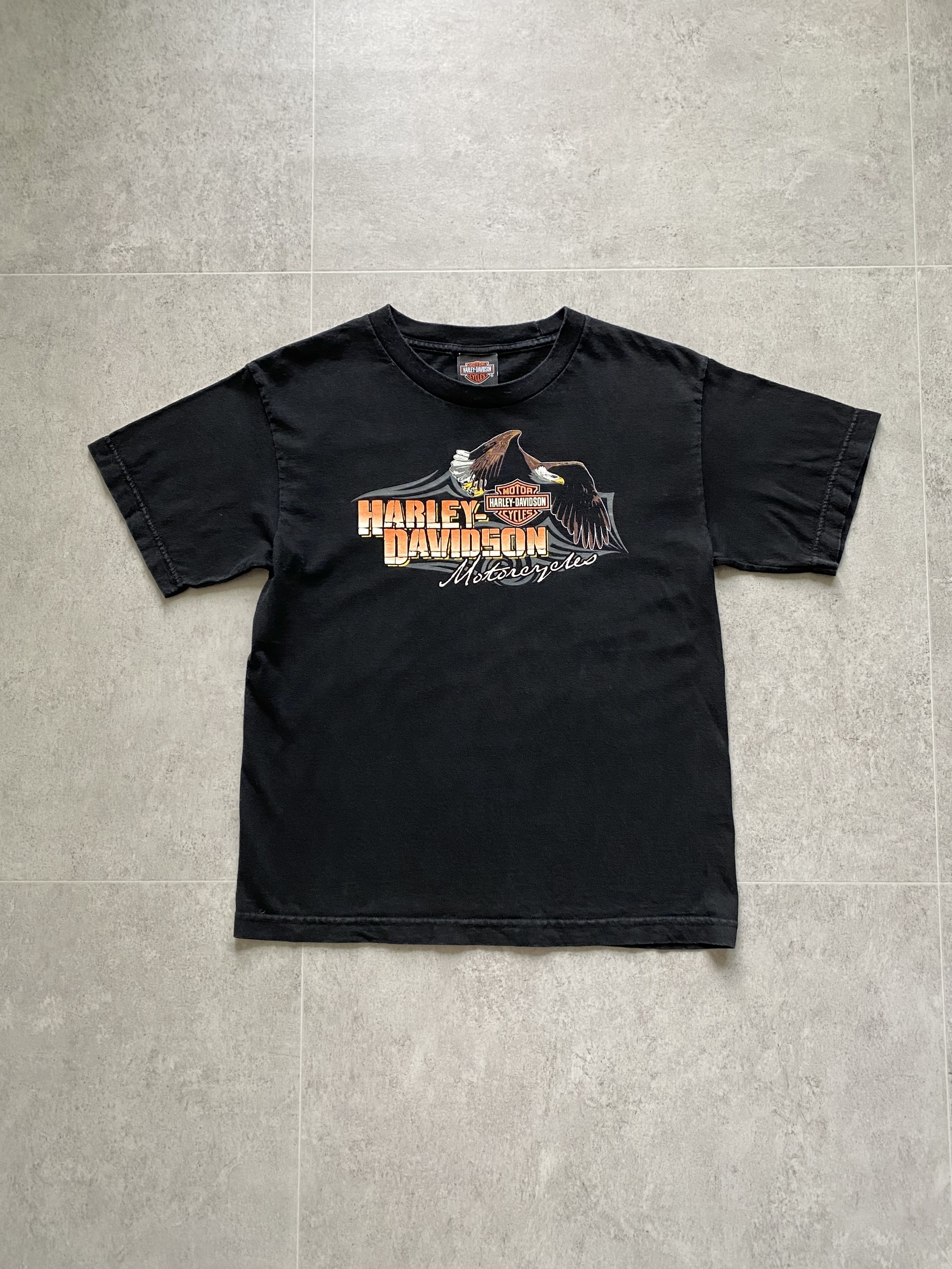 Harley Davidson Graphic T-Shirt L(90~95) - 체리피커