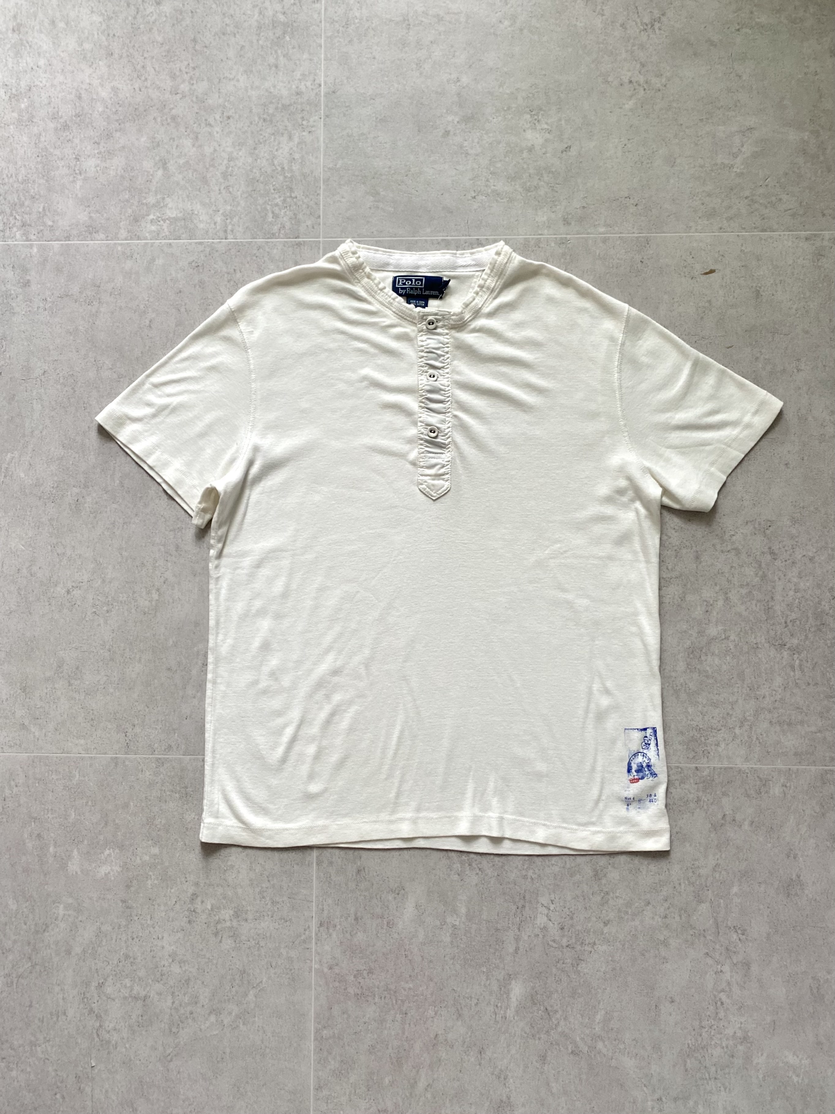 Polo Ralph Lauren Soft Cotton Henley Neck Shirt L(100~103) - 체리피커