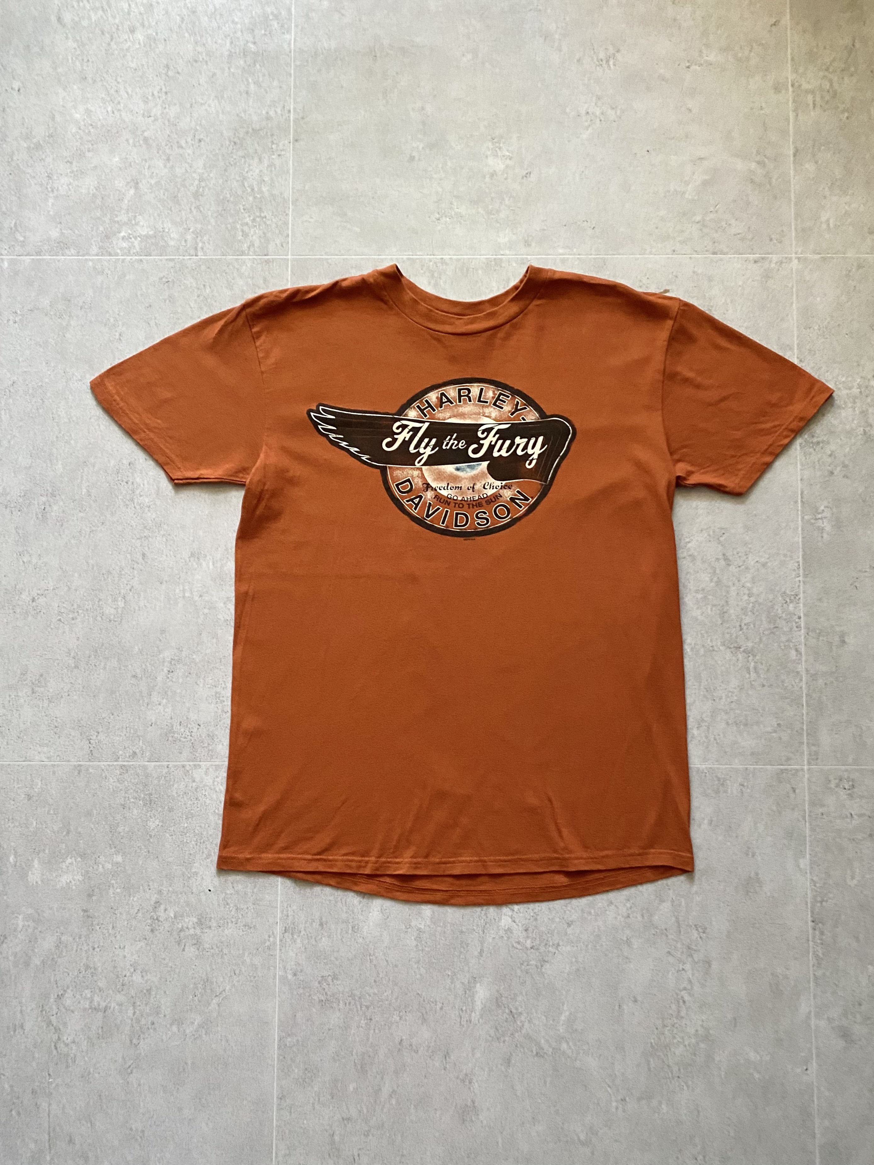 Harley Davidson Print T-Shirt L(100) - 체리피커