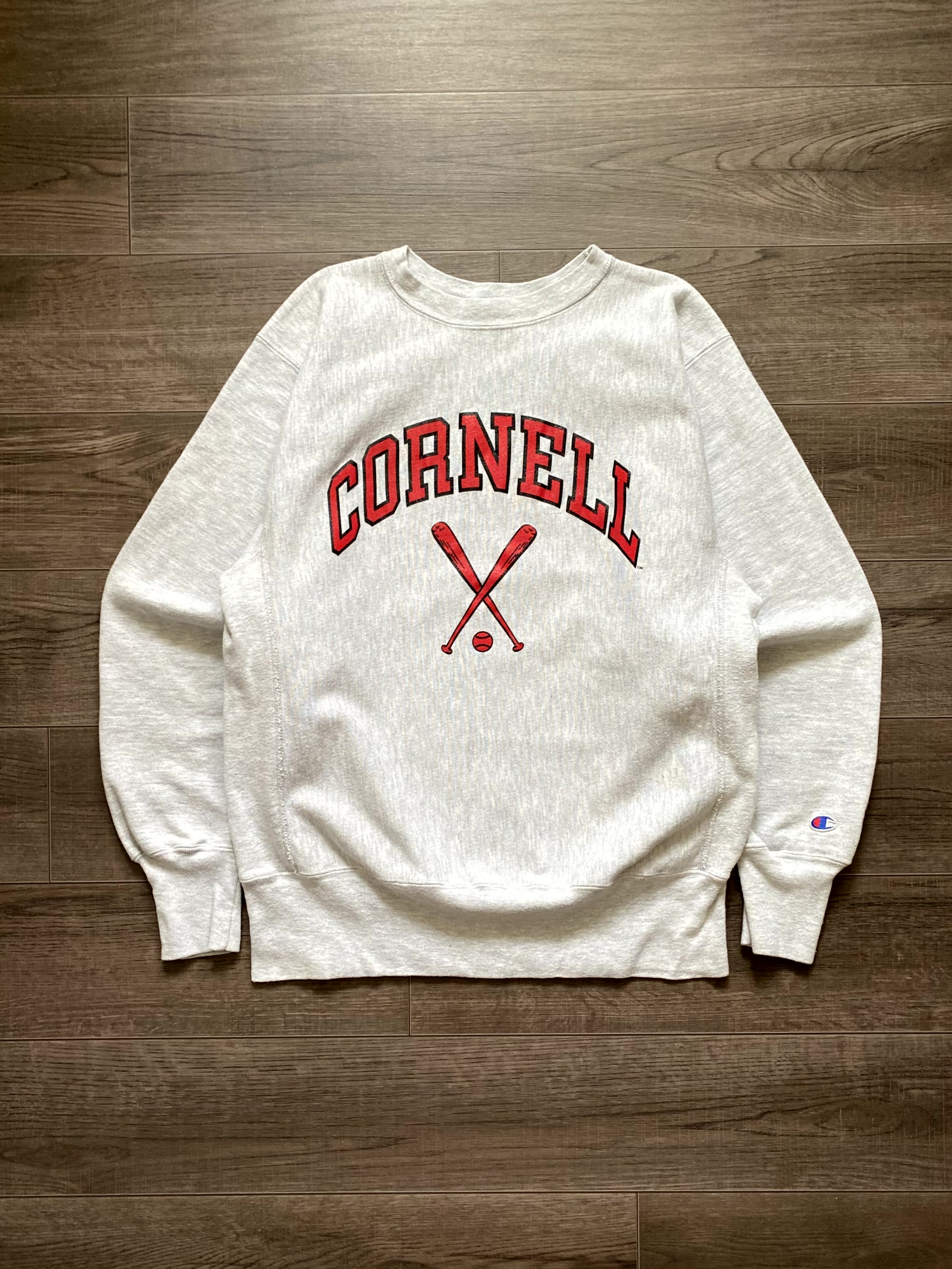 90&#039;s Champion CORNELL Univ. Reverse Weave Sweatshirt L(100~103) - 체리피커