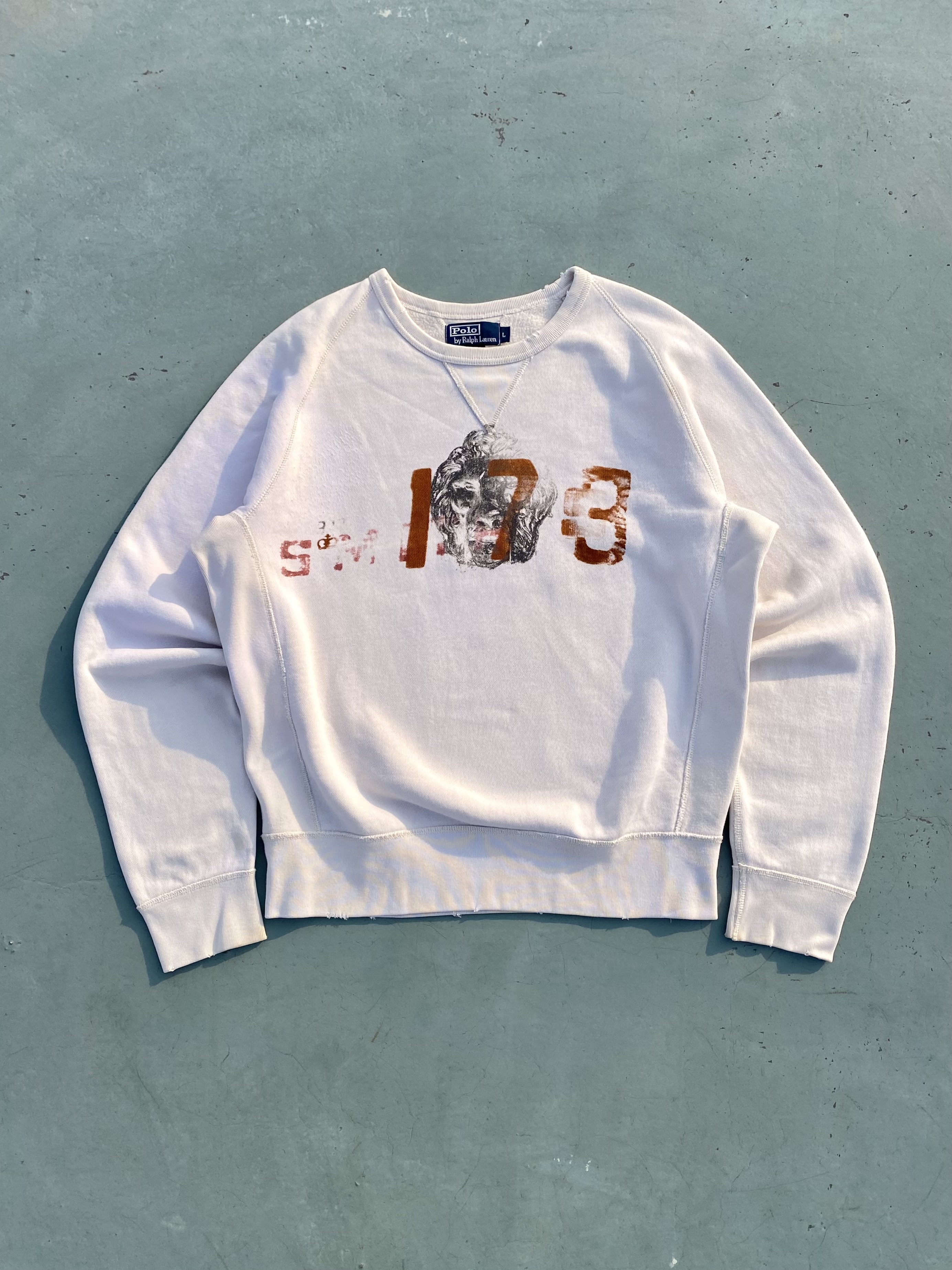 Polo Ralph Lauren Printed Vintage Sweatshirt L(~105) - 체리피커