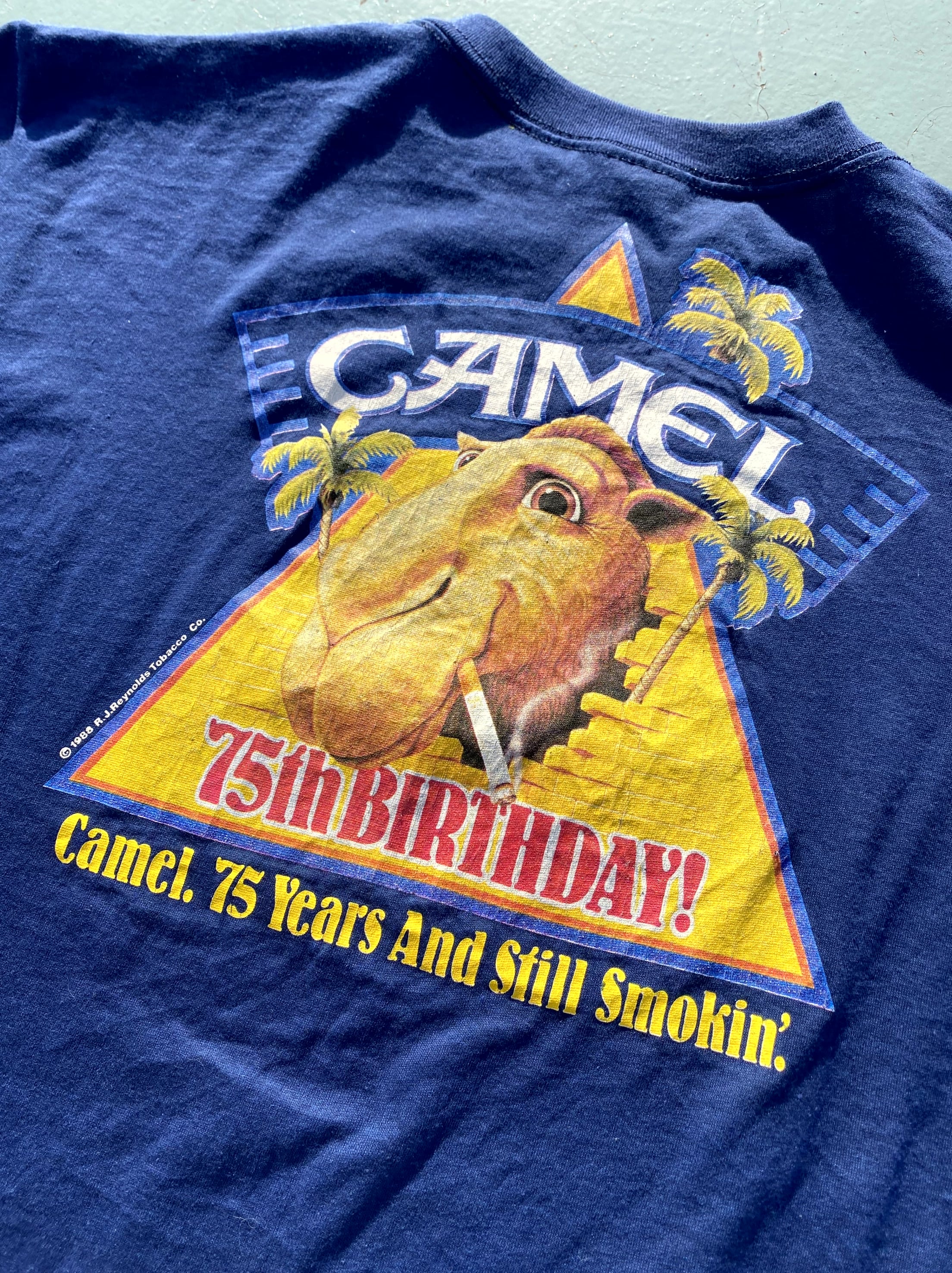 80&#039;s Camel. 75 Years And Still Smokin. T-Shirt XL(100~105) - 체리피커