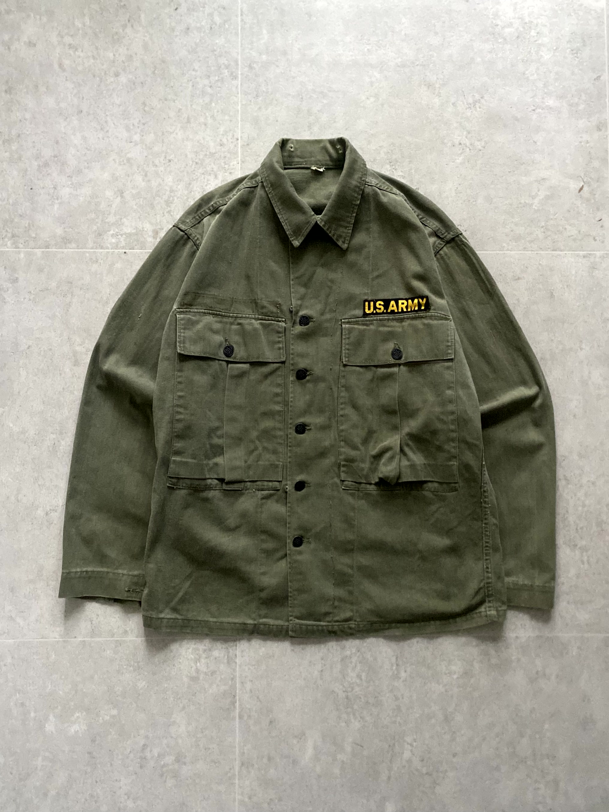 40&#039;s U.S. Army M-43 HBT Shirt 36R(100~105) - 체리피커