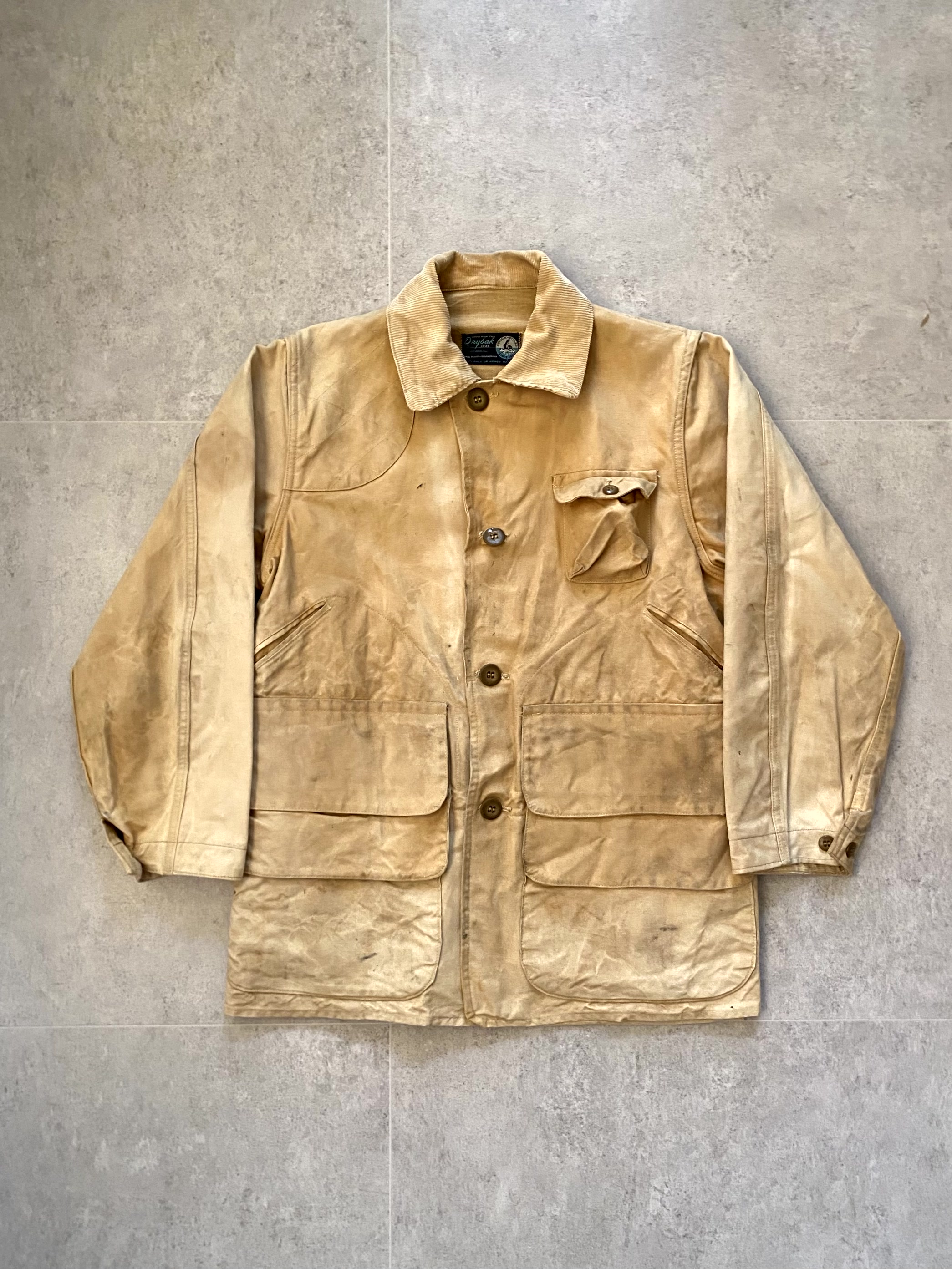 50&#039;s Drybak Canvas Hunting Jacket ~100 Size - 체리피커