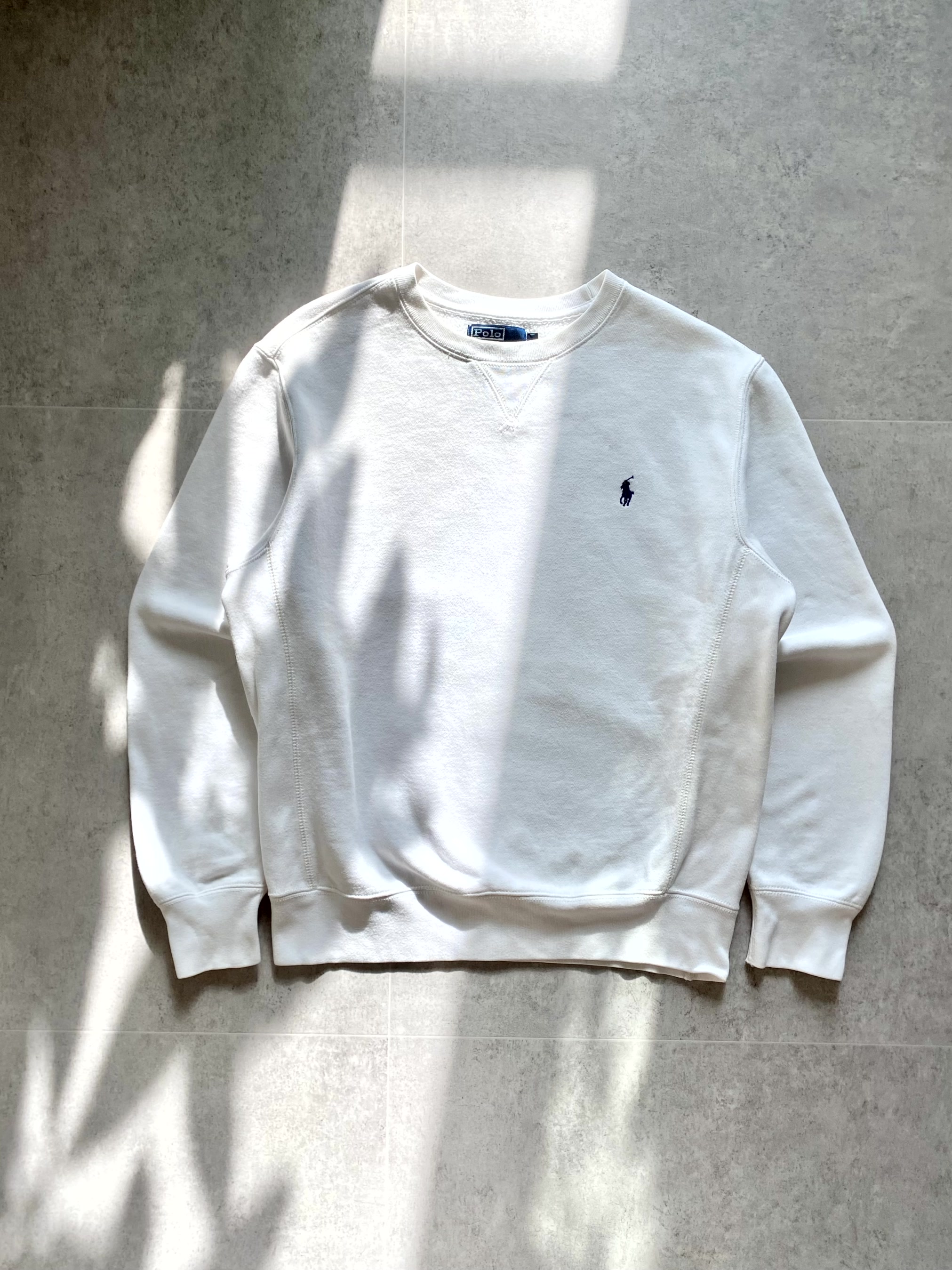 Polo Ralph Lauren White Sweatshirt M(100~103) - 체리피커