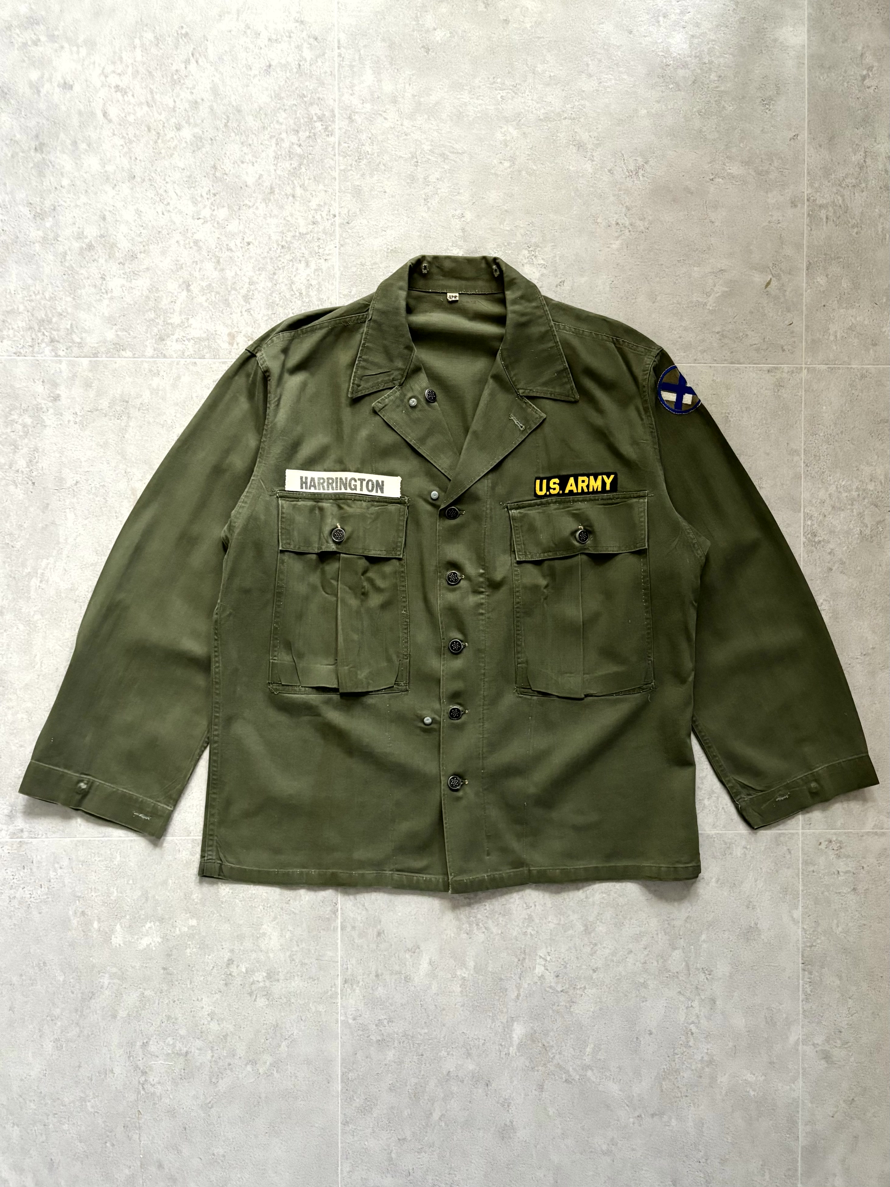 40&#039;s U.S. Army M-43 HBT Shirt 42R(105~108) - 체리피커