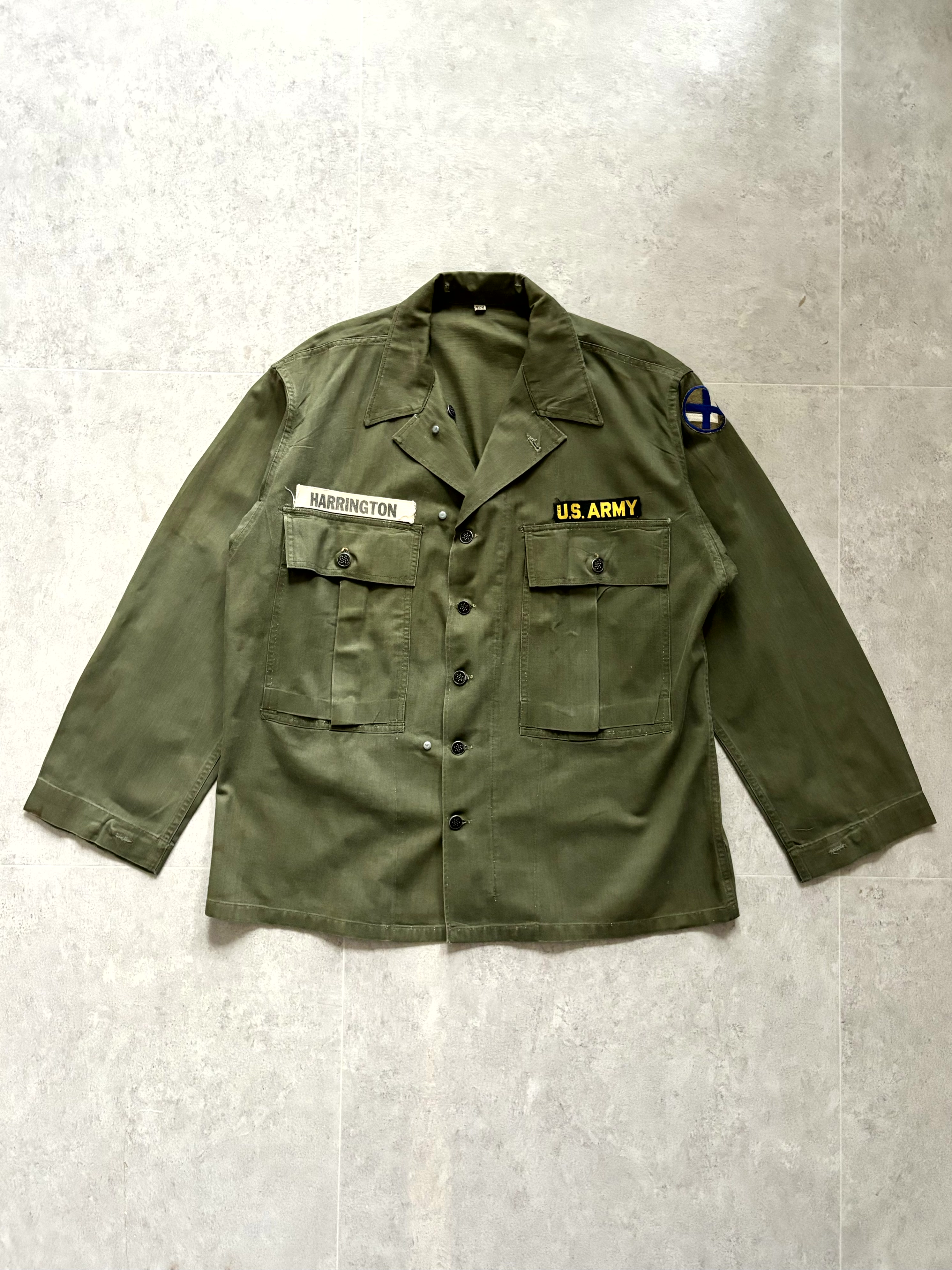 40&#039;s U.S. Army M-43 HBT Shirt 42R(105~108) - 체리피커