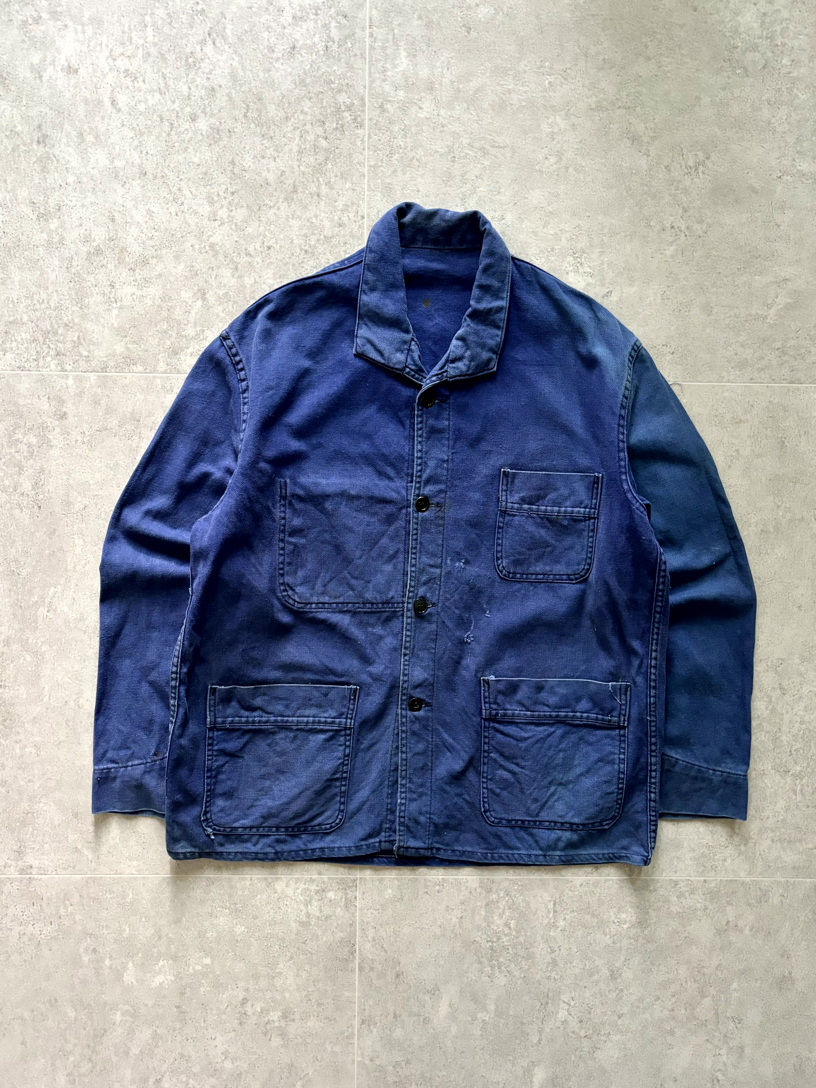 VTG French Work Jacket ~105 Size - 체리피커